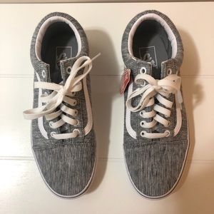 rib knit old skool vans